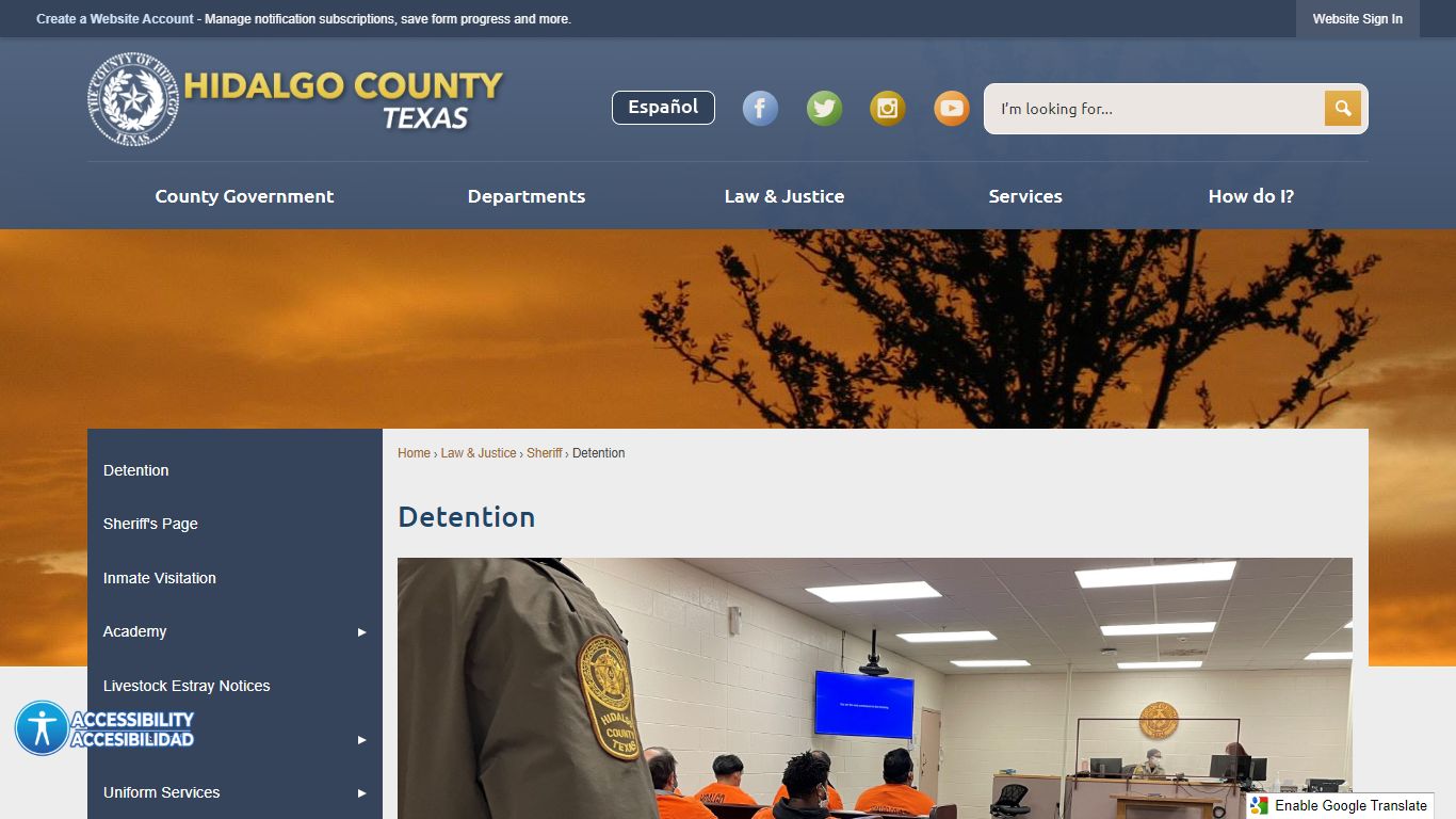 Detention | Hidalgo County, TX - Official Website - CivicPlus